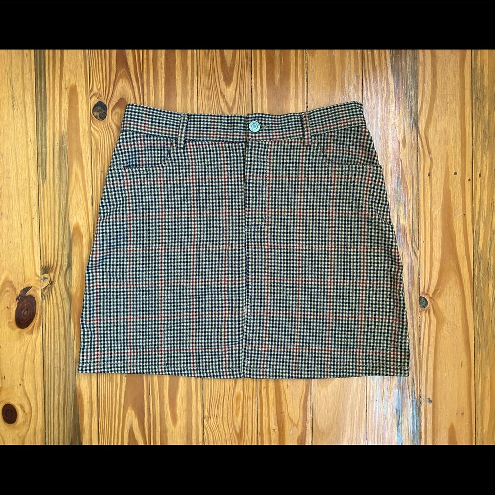 Gingham Skirt W/ Pockets 💋